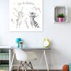 tableau chambre enfant animaux que du bonheur