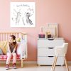 tableau chambre enfant animaux que du bonheur