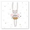 tableau chambre petite fille fee lapine