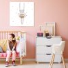 tableau chambre petite fille fee lapine