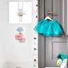 tableau chambre petite fille fee lapine