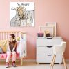 tableau chambre enfant animaux selfie