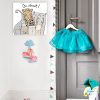 tableau chambre enfant animaux selfie