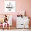 tableau deco chambre petite fille my little princess