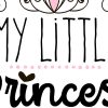 tableau deco chambre petite fille my little princess