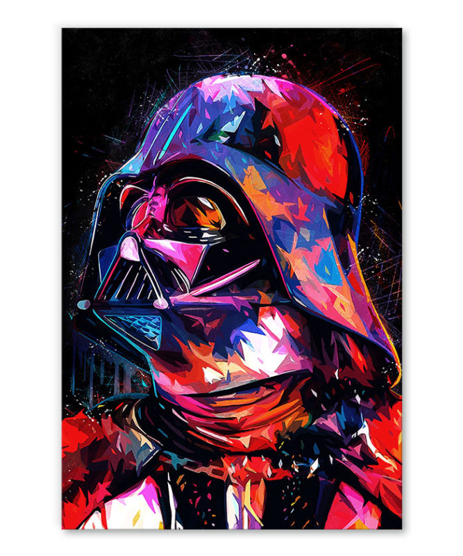 Tableau déco Dark Vador Star Wars pop art Tableau Deco
