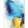 tableau deco papillon aquarelle