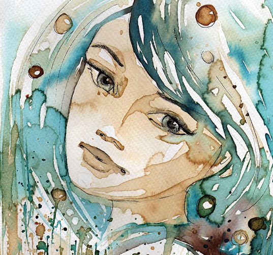 tableau deco aquarelle