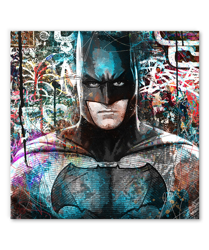 tableau deco batman street art pop art dc comics