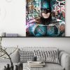 tableau deco batman street art pop art dc comics