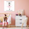 tableau danseuse étoile chambre petite fille