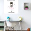 tableau chambre petite fille princesse