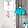 tableau chambre petite fille princesse
