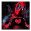 tableau deco deadpool pop art