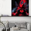 tableau deco deadpool pop art