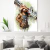 tableau déco super héros Rocket Raccoon des gardiens de la galaxie de marvel