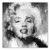 tableau deco Marilyn Monroe noir et blanc