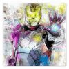tableau iron man man marvel bande dessinee