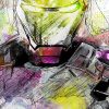 tableau iron man man marvel bande dessinee
