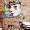 tableau deco Audrey Hepburn Pop Art