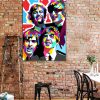 tableau deco pop art les Beatles