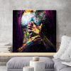 tableau deco street art torse homme pop art