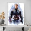 tableau super héros captain america de marvel