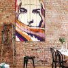tableau deco street art portrait de femme