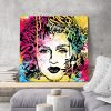 tableau deco madonna street art