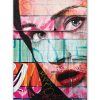 tableau deco street art regard de femme