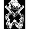 tableau Marylin Monroe Tattoo Guns pop art street