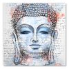 tableau decoratif bouddha aquarelle zen