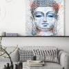 tableau decoratif bouddha aquarelle zen