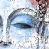 tableau decoratif bouddha aquarelle zen