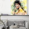tableau decoratif mural bruce lee