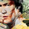 tableau decoratif mural bruce lee