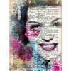 tableau Rita Hayworth vintage pop art