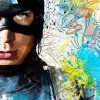 tableau deco mural captain america bande dessinée