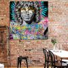 Tableau street art pop Jim Morrison The doors