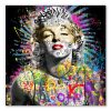 Tableau Marilyn Monroe Street Art Pop Art
