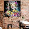 Tableau Marilyn Monroe Street Art Pop Art