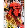 tableau deco hellboy street-art