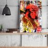 tableau deco hellboy street-art