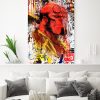 tableau deco hellboy street-art