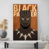 tableau deco black panther marvel minimaliste