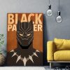 tableau deco black panther marvel minimaliste