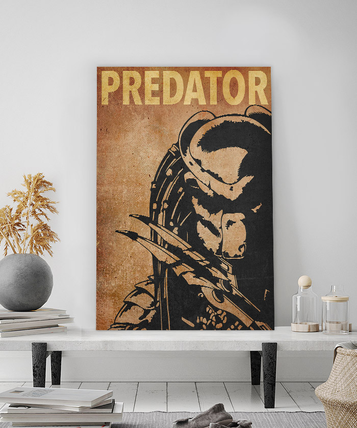 tableau predator minimaliste