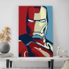 tableau iron man avengers pop art style affcihe obama