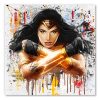tableau décoratif wonder woman dc comics