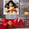 tableau décoratif wonder woman dc comics